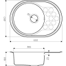 Мойка OMOIKIRI KASUMIGAURA 65-AB-L нержавеющая сталь/латунь 4993068
