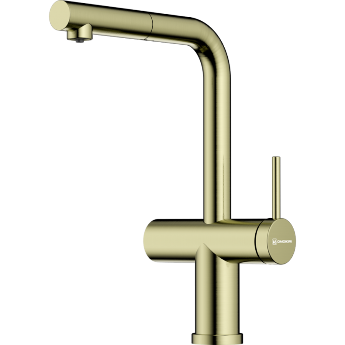 Смеситель OMOIKIRI KARATSU-S-LG латунь/светлое золото 4994612